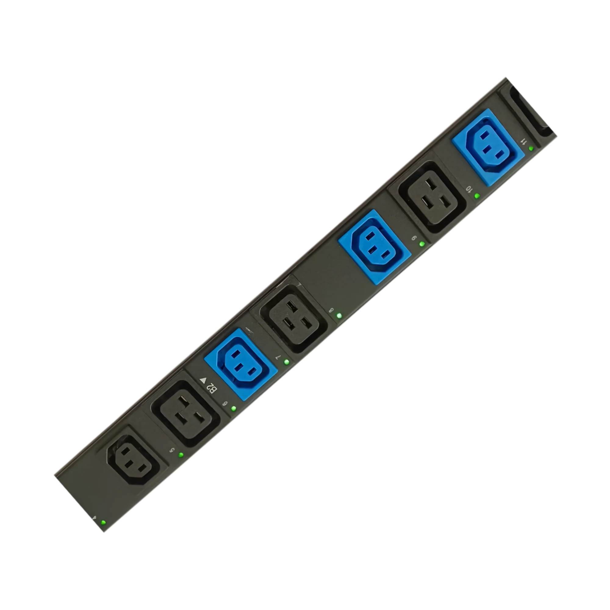 Rack PDU with mixed IEC C13 and C19 outlets